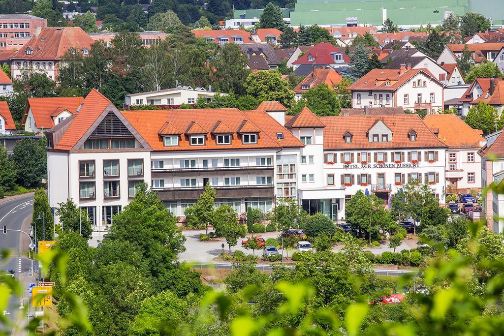Hotel Zur Schoenen Aussicht Marktheidenfeld Exterior photo